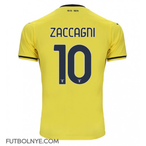 Camiseta Lazio Mattia Zaccagni #10 Visitante Equipación 2024-25 manga corta